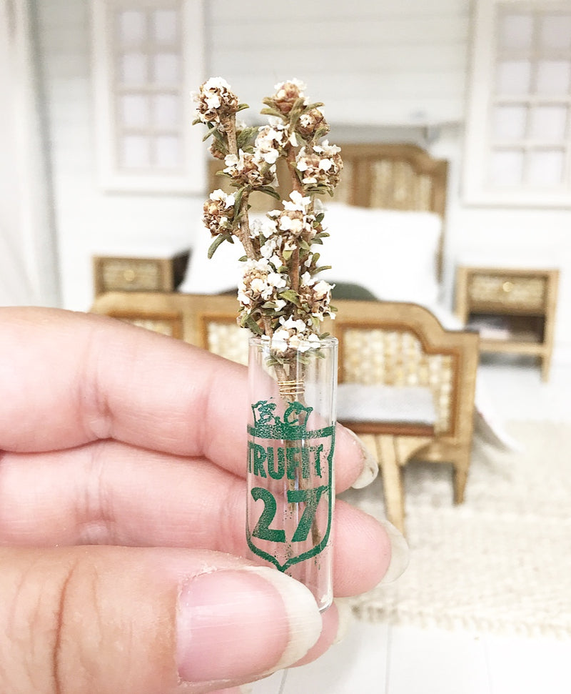 1:12 Scale | Miniature Farmhouse Vintage Trufit with Flowers