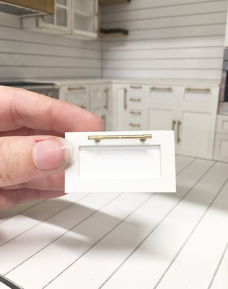 1:12 Scale | Miniature Farmhouse Kitchen Middle Cabinet 4.5cm