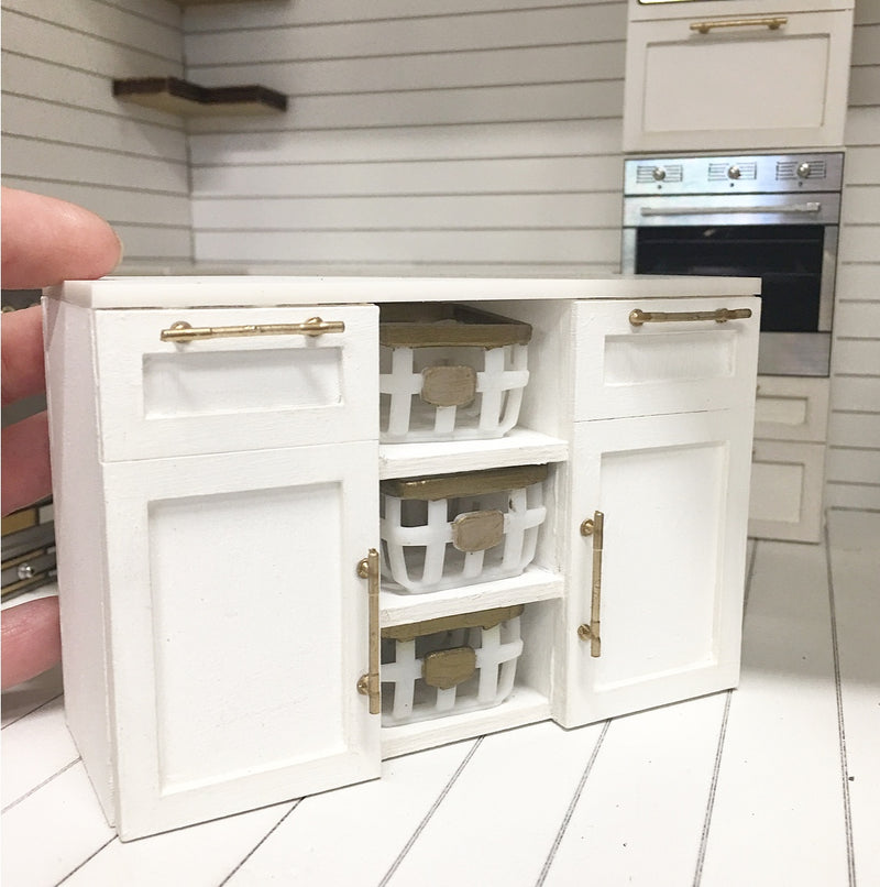 1:12 Scale | Miniature Farmhouse Kitchen Coffee Bar