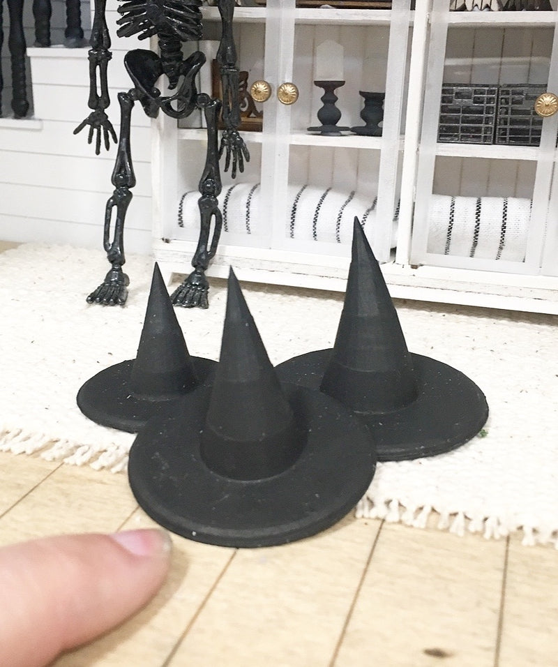 1:12 Scale | Miniature Farmhouse Halloween Hats