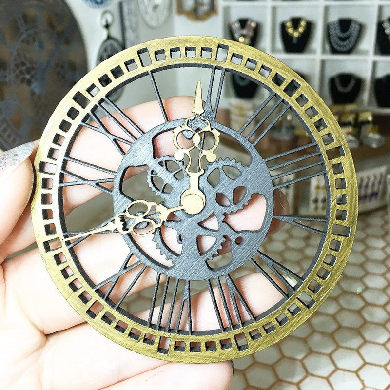 Steampunk Cog Clock