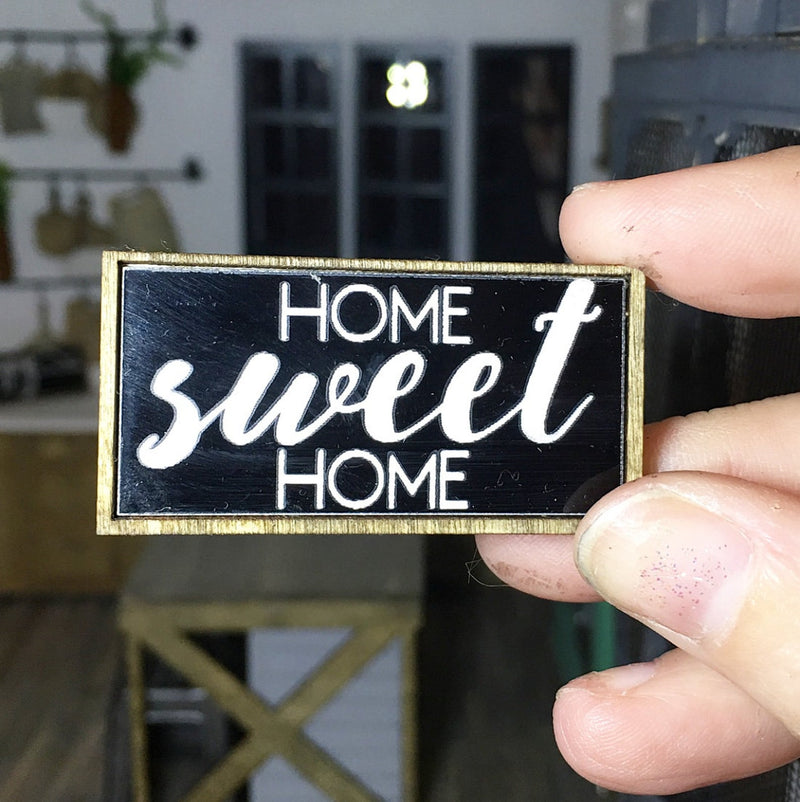 Wooden Frame Sign Home Sweet Home