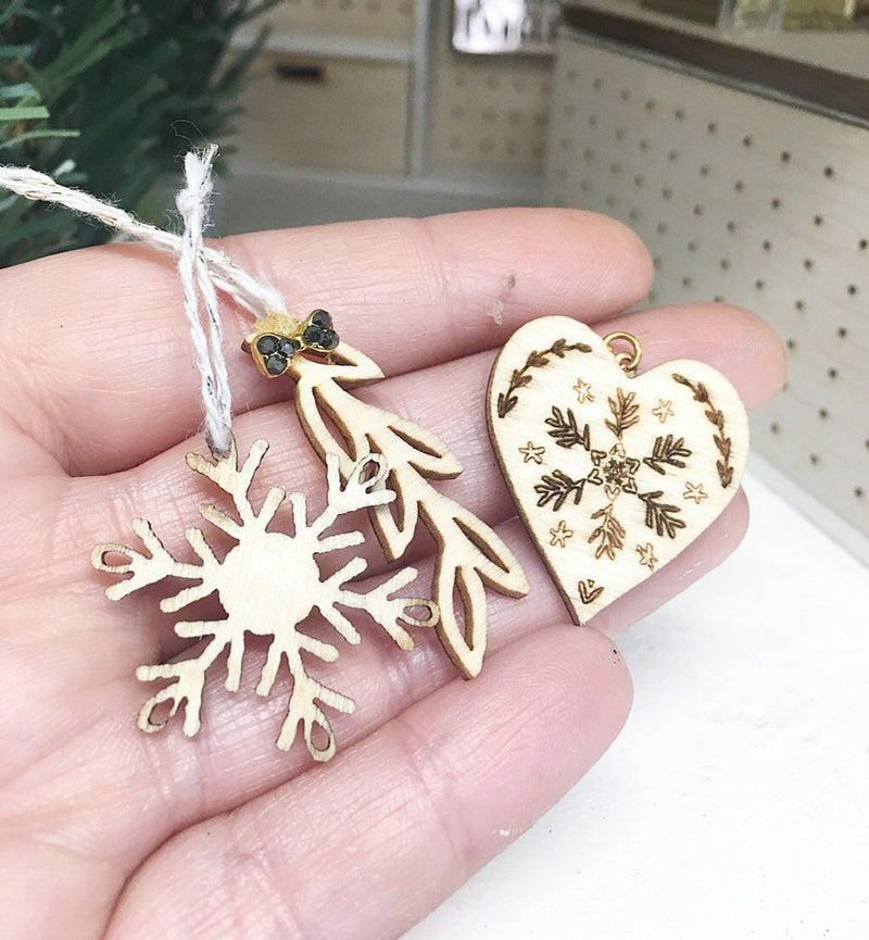Miniature Christmas 3PC Christmas Ornaments