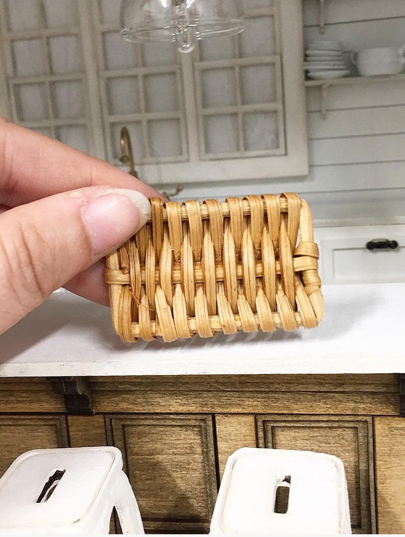 Miniature Farmhouse Woven Chunky Placemat Rectangle